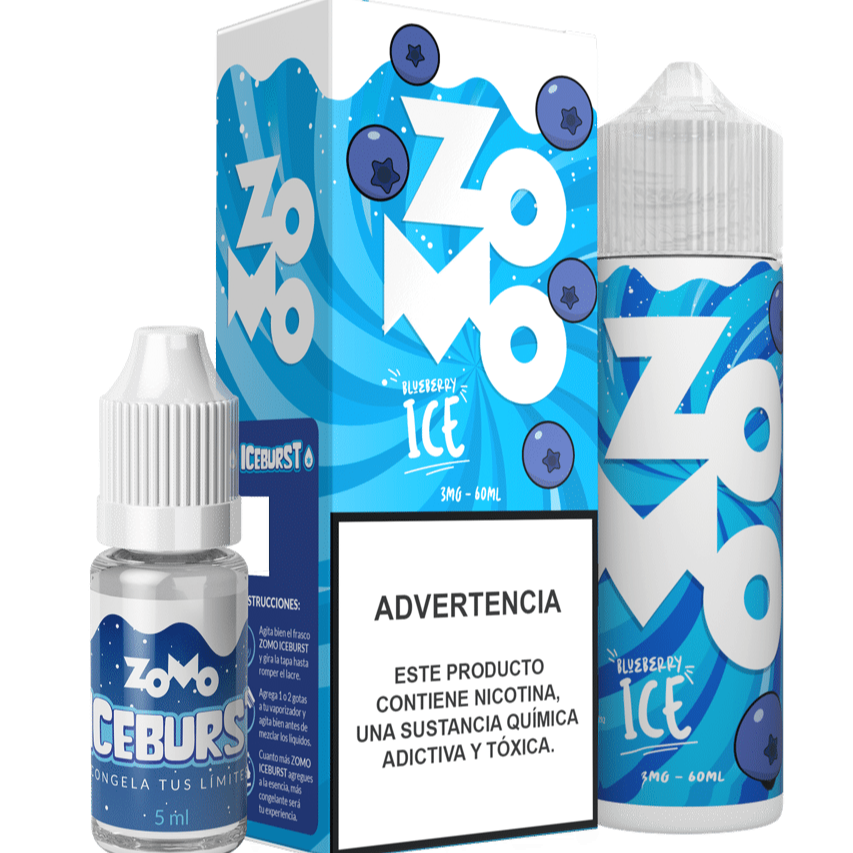 LIQUIDO ZOMO ICE BURST - 60ml 3mg