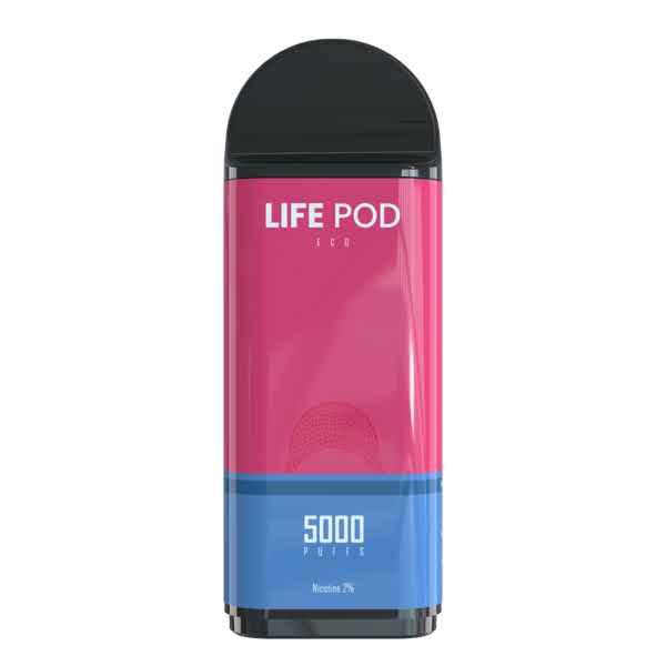 Cartucho Life Pod - 8.000 Puffs - 1 unidad