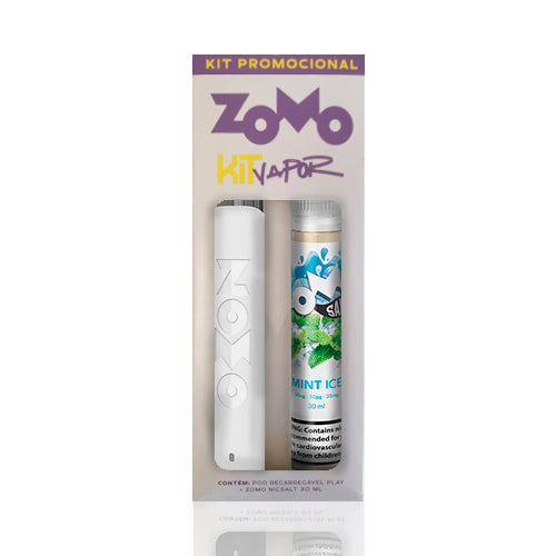 Zomo - Play Pod Recargable + Liquido Zomo Salt 50mg