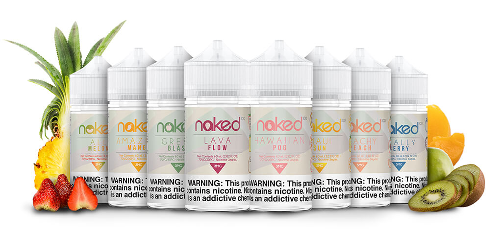 Naked - E liquid 3mg - 0mg - 6mg / 60mL