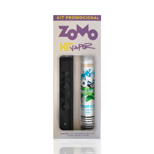 Zomo - Play Pod Recargable + Liquido Zomo Salt 50mg