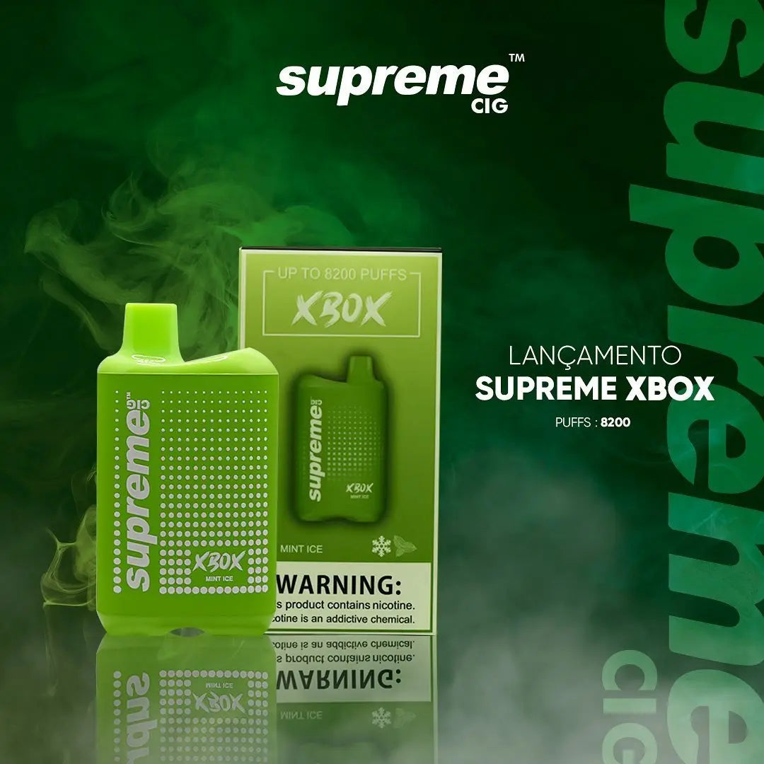 Supreme - Xbox 8200Puffs 5%. Pod Desechable