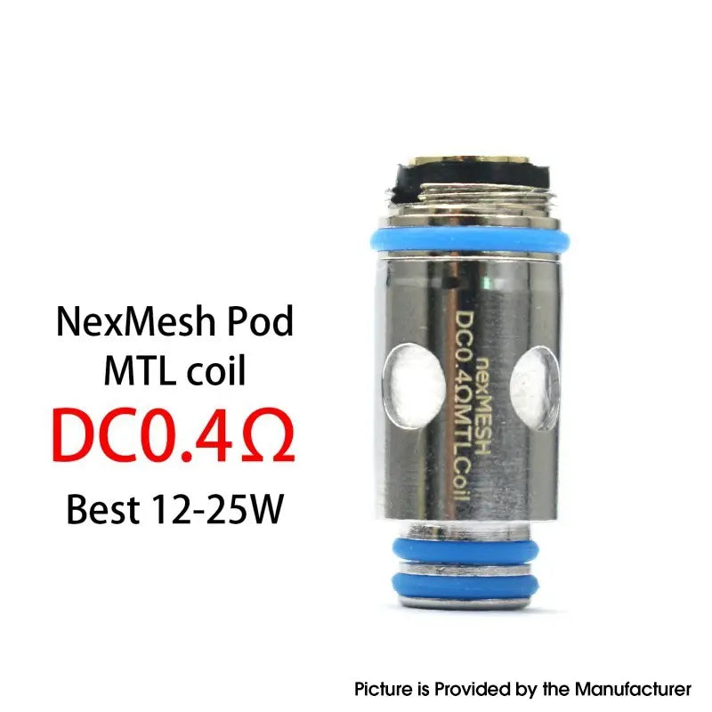 Smok NexMesh Dc 0.4ohm Mtl Coil - 1 unidad