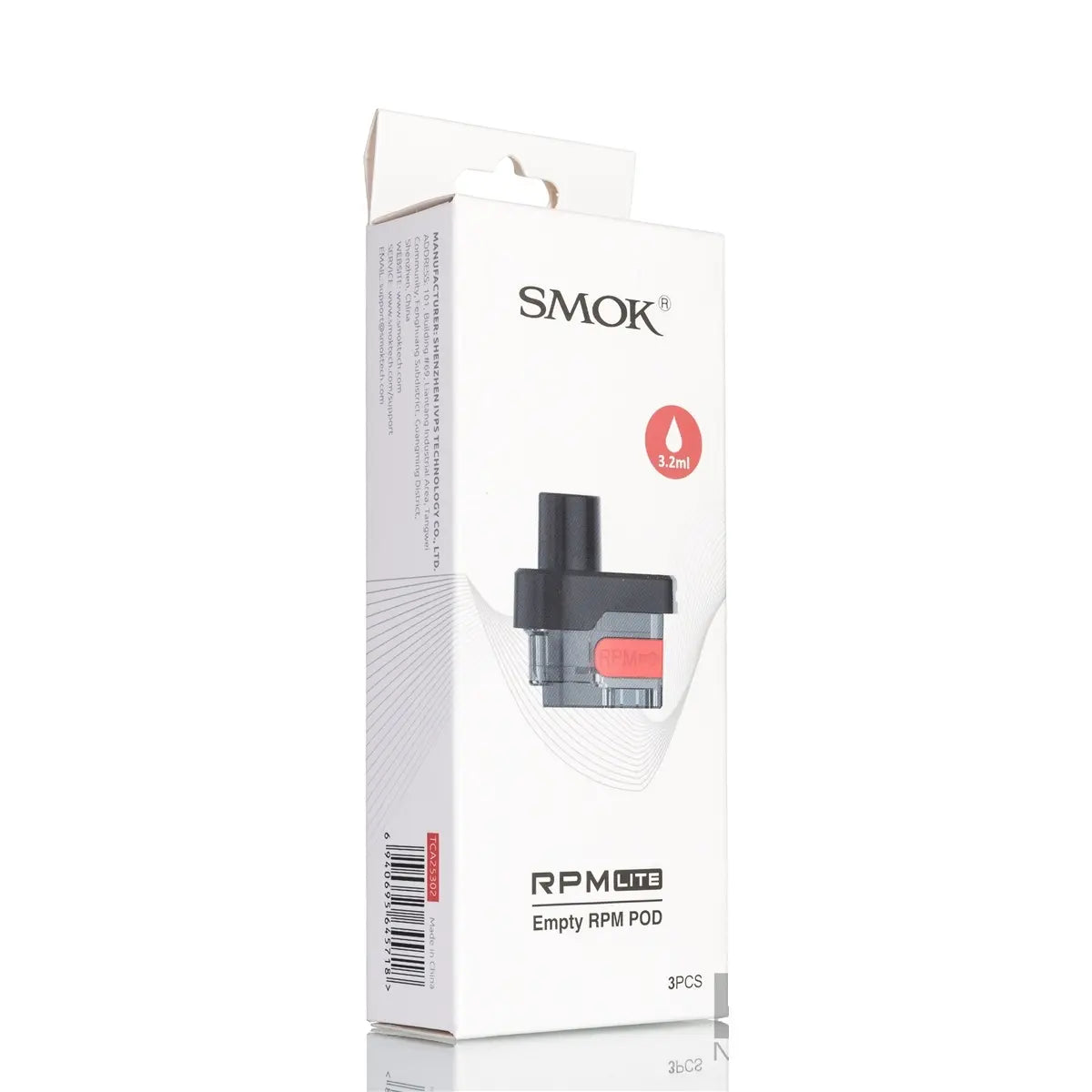 Smok - Rpm Lite 3,2ml Empty Cartucho - 1 unidad