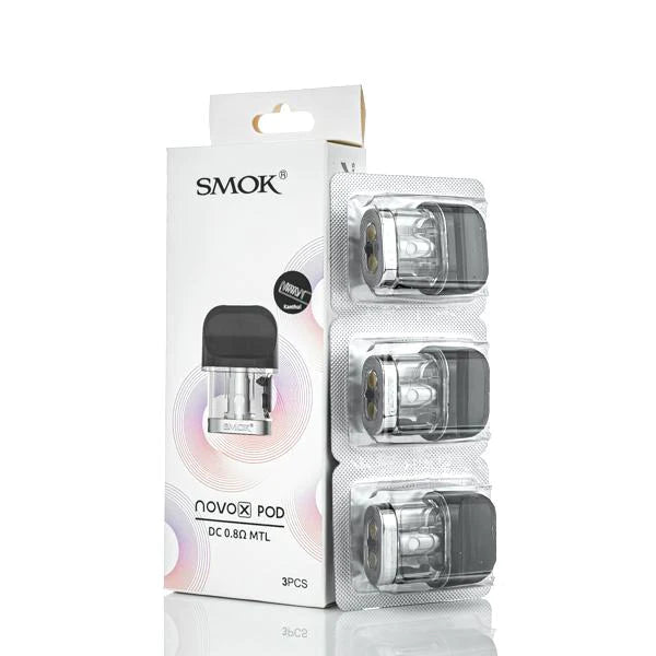 Smok Novo x Meshed 0.8ohm / DC 0.8ohm Mtl Cartucho - 1 unidad